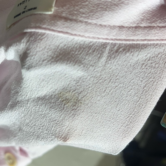 Aritzia Wilfred Amelie Button Skirt LIGHT PINK - Picture 8 of 8